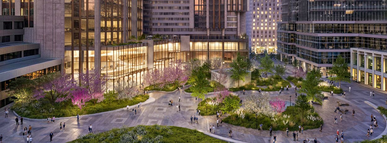 ۱. نمای هوایی جزیره فاهید در ابوظبی