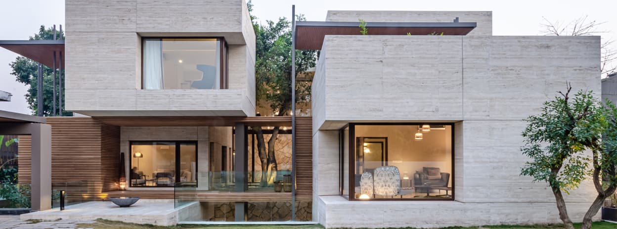 بررسی طراحی ویلای JD اثر دفتر معماری DB Studios همراه با پلان‌ های معماری
