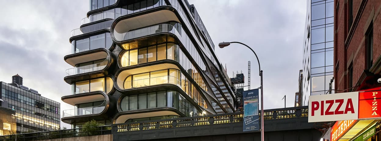 ساختمان مسکونی زاها حدید در نیویورک