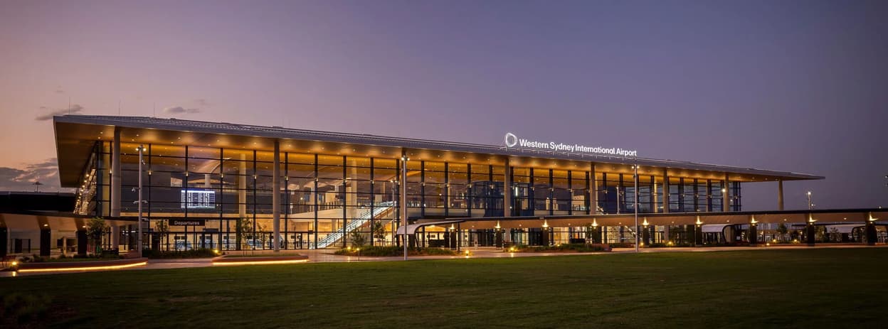 فرودگاه بین‌ المللی غرب سیدنی اثر زاها حدید آرشیتکتس