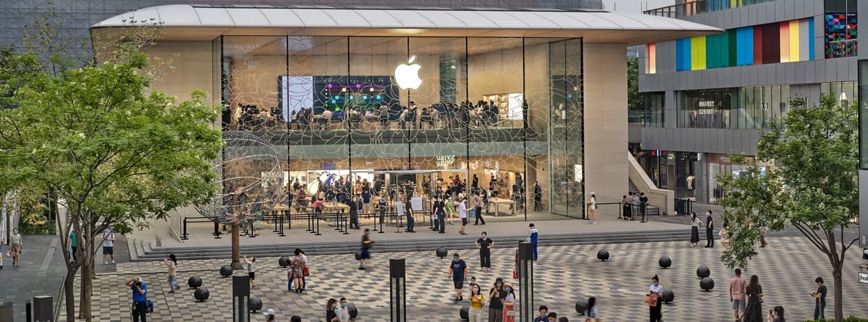 اپل استور پکن چین طراحی نورمن فاستر