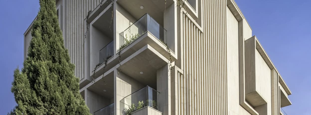 معماری ساختمان مسکونی بنلاد در ایلام | استدیو معماری Mohat