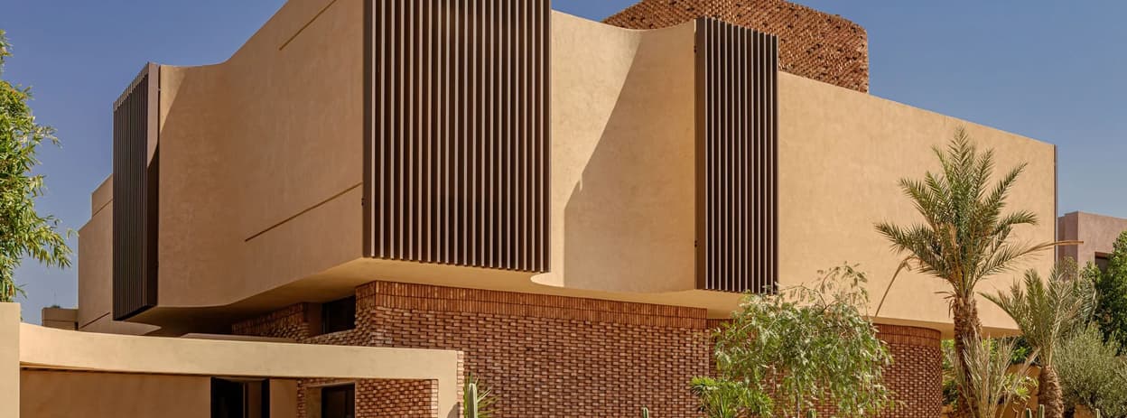 معماری ویلای مراکشی