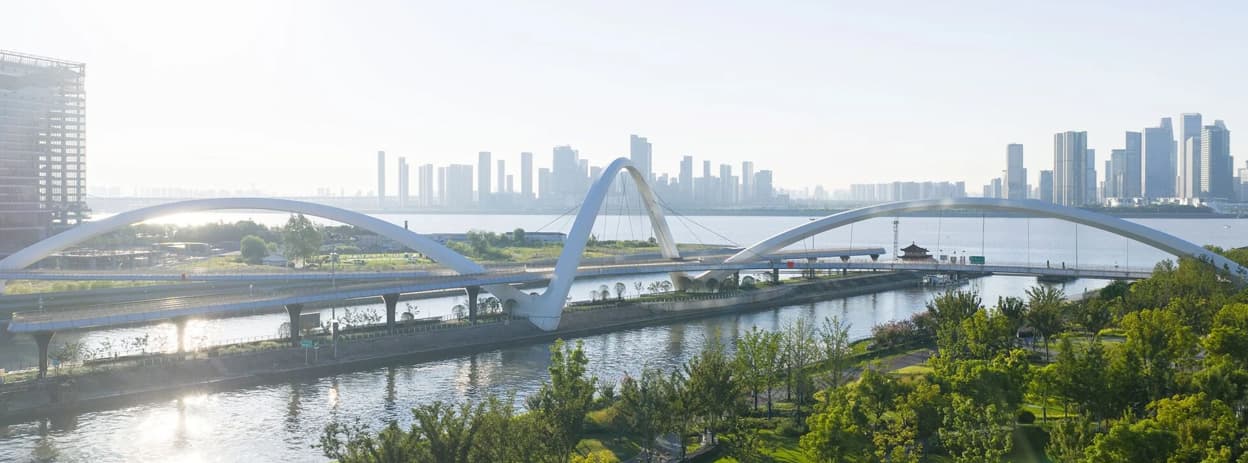 پل هانگژو طراحی زاها حدید