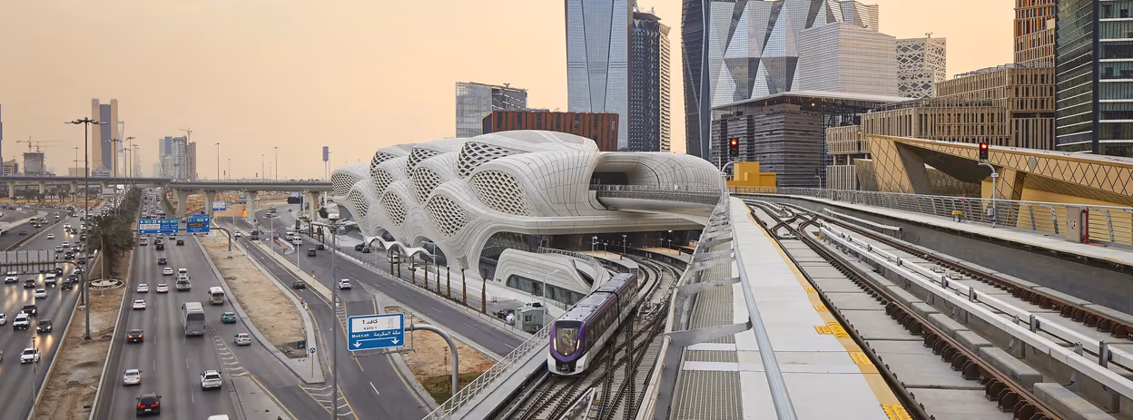 ایستگاه متروی خیره کننده 22 میلیارد دلاری ریاض