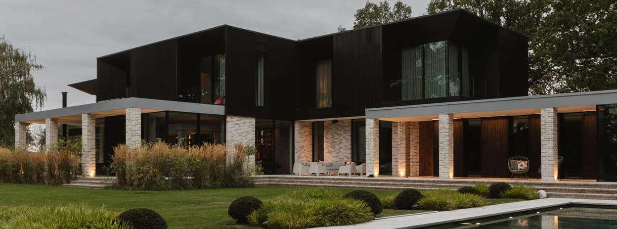 طراحی معماری ویلای انگلیسی