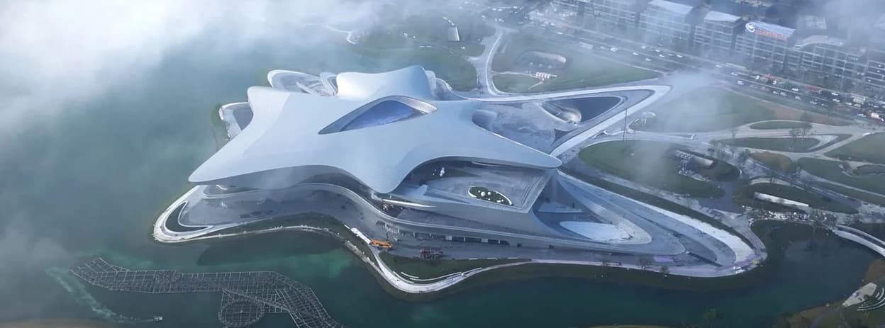 معماری موزه علم و تخیل چین