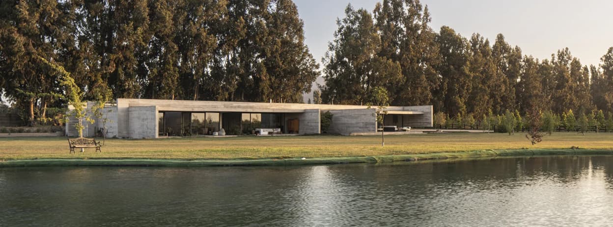 معماری ویلای فلت مدرن